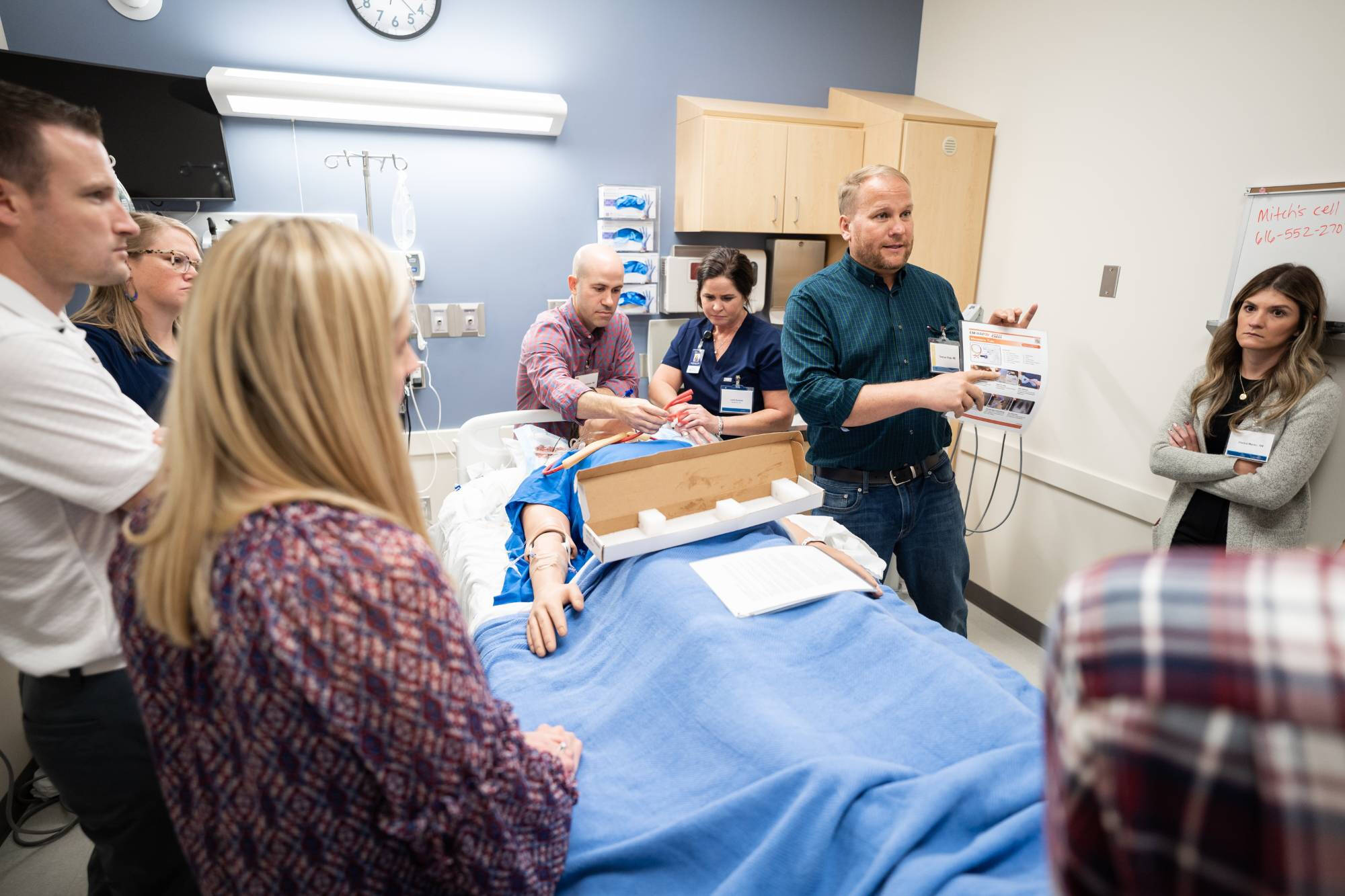 Training in CHS 315 - 01